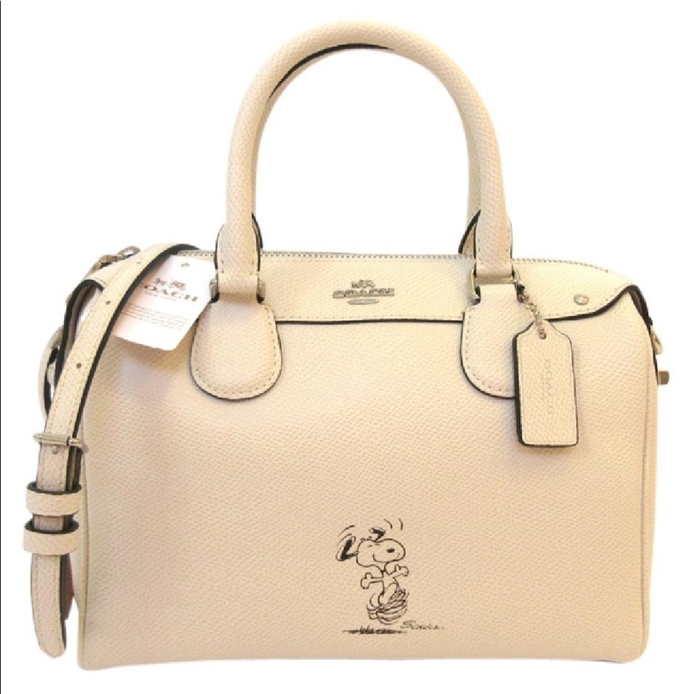 Coach mini bennet snoopy peanuts